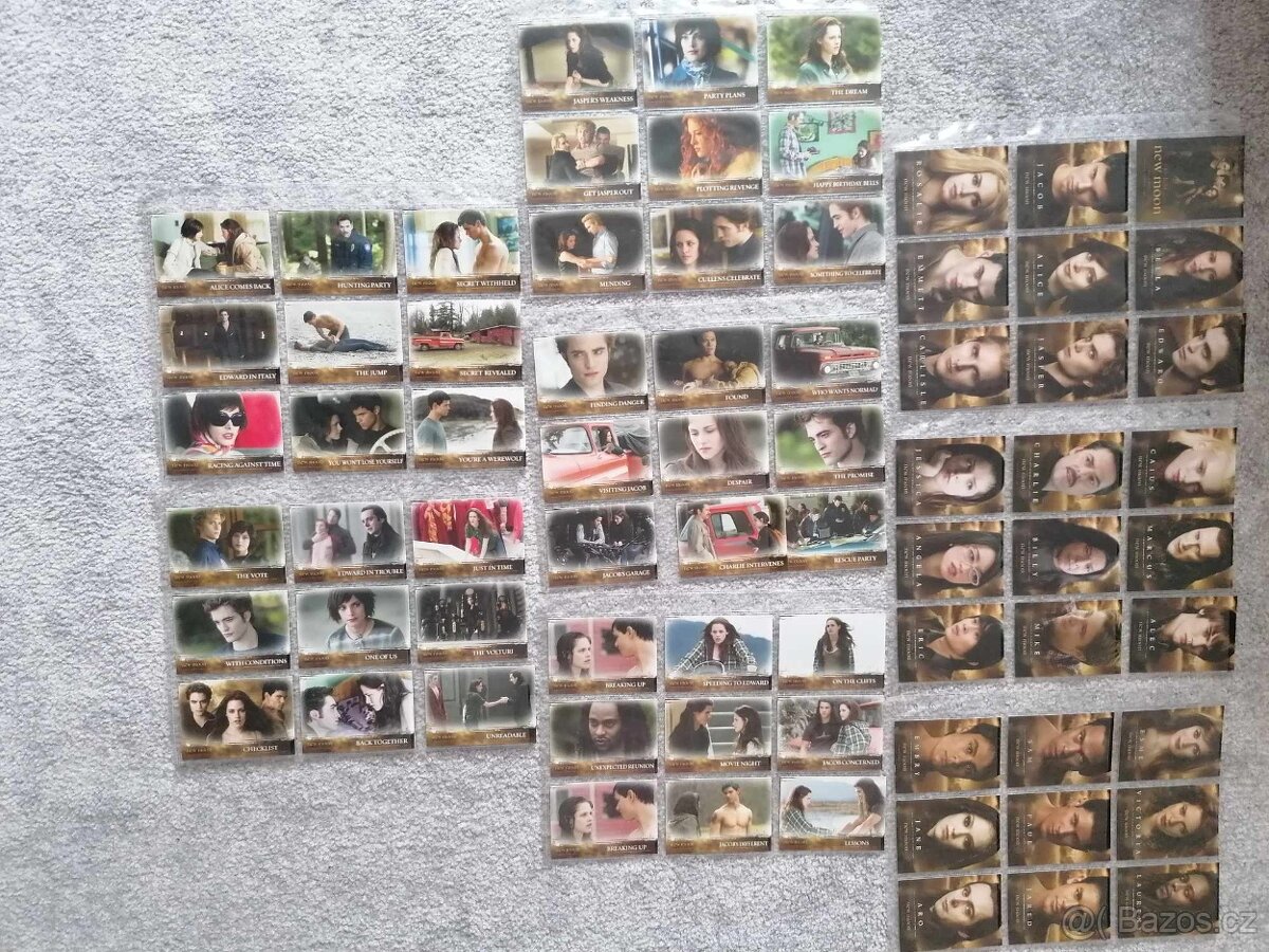 Twilight Saga - trading cards