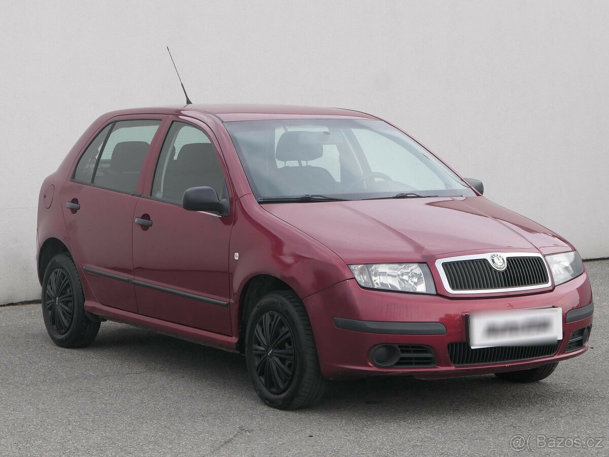 Škoda Fabia I 1.2i ,  40 kW benzín, 2006