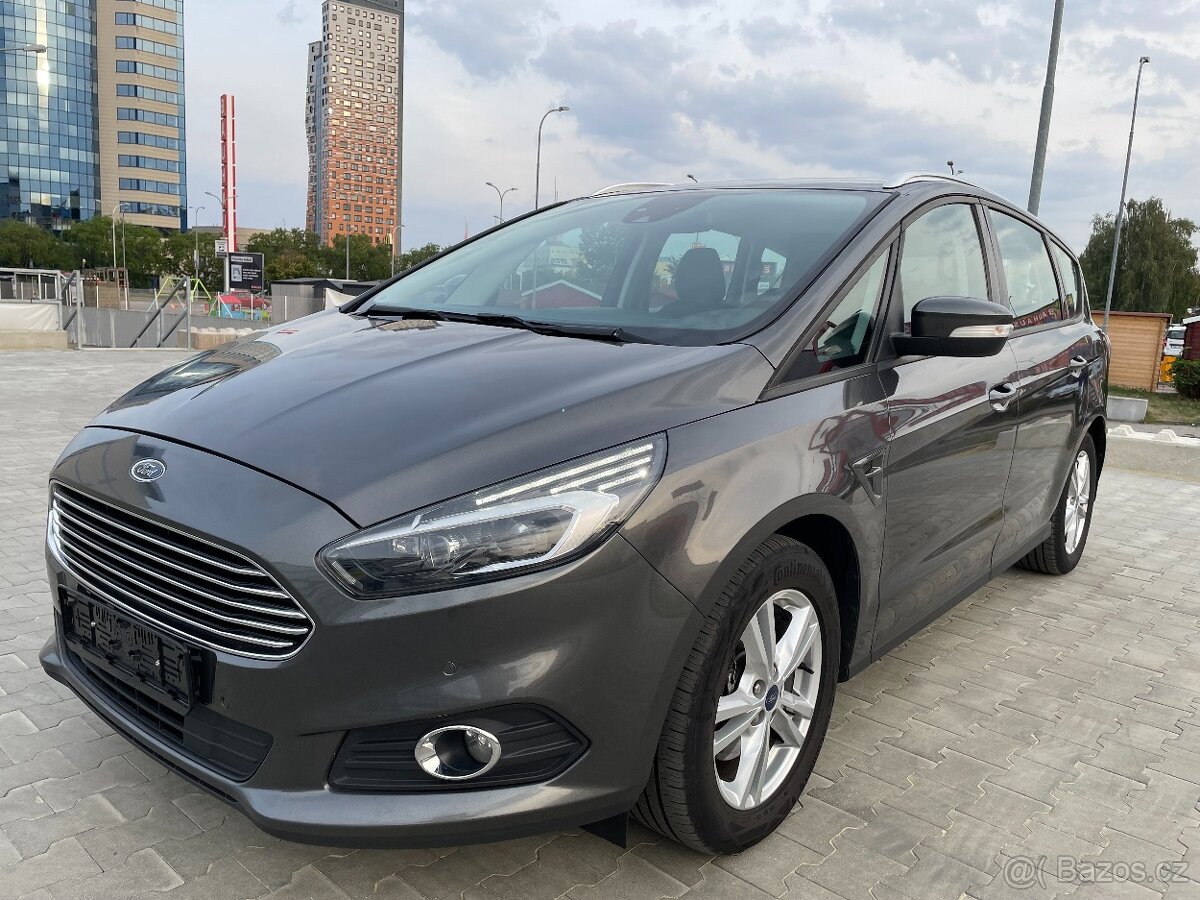 Ford S-Max 2.0 110 kw Ecoblue, LED, Velmi hezký DPH