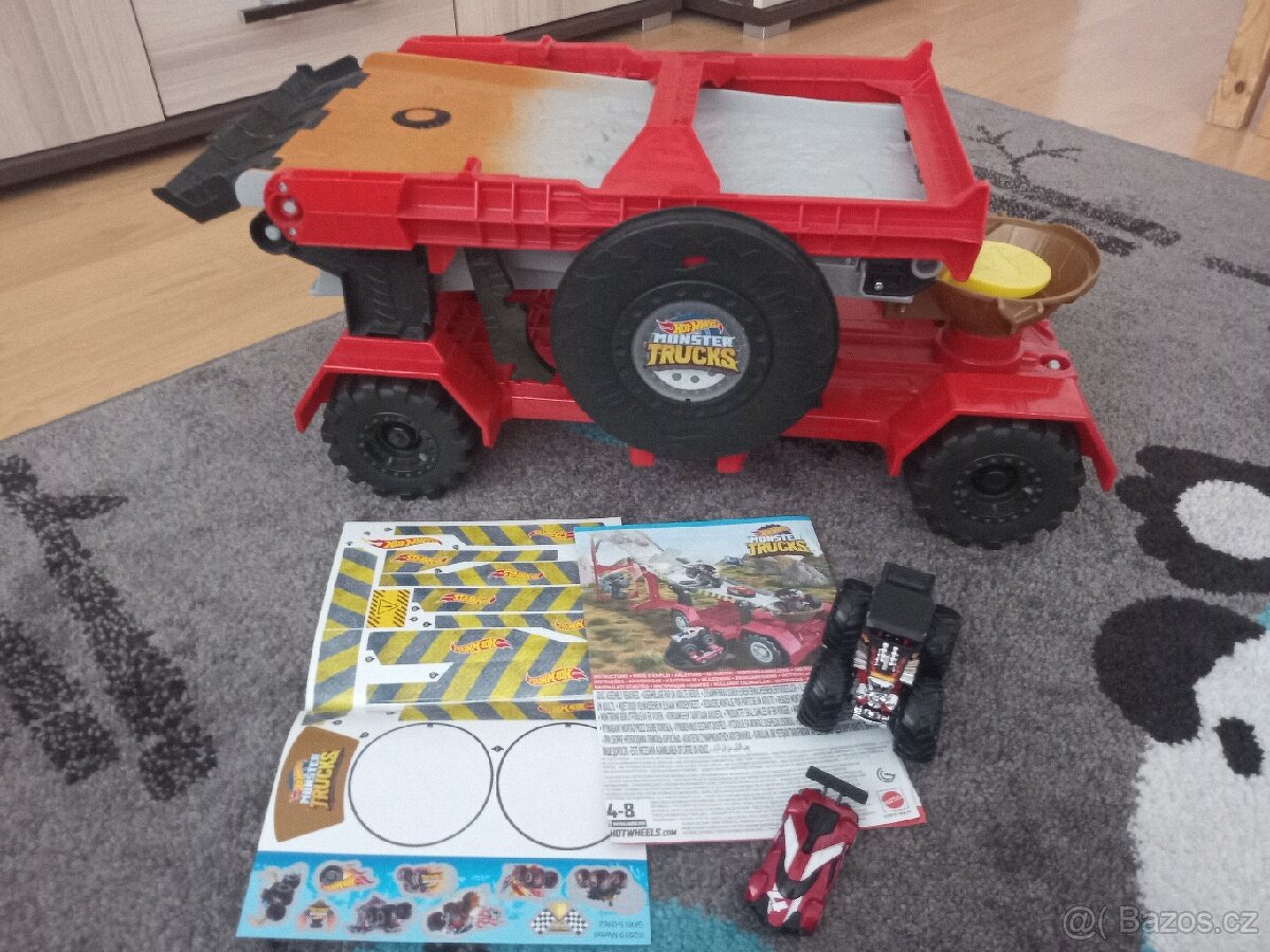 autodráha Hot Wheels monster truck