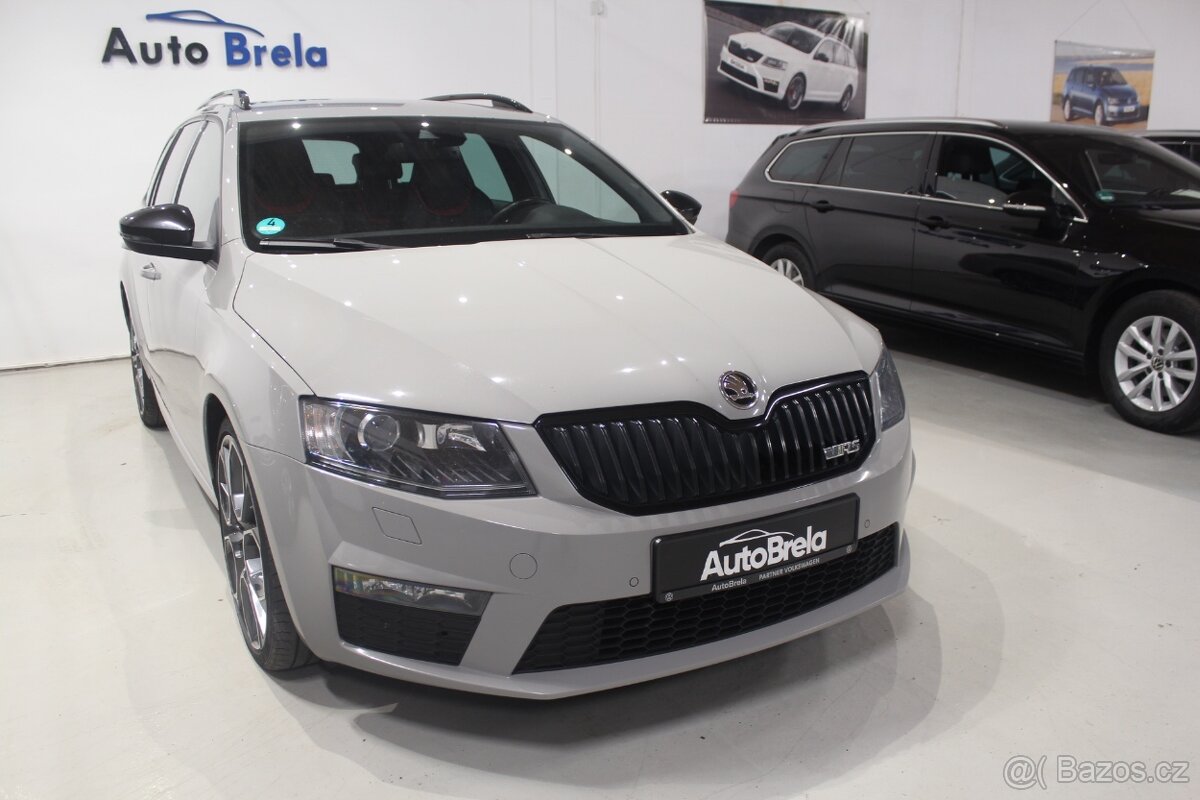 Škoda Octavia III 2.0TDI RS 135kW Navi LED TOP STAV