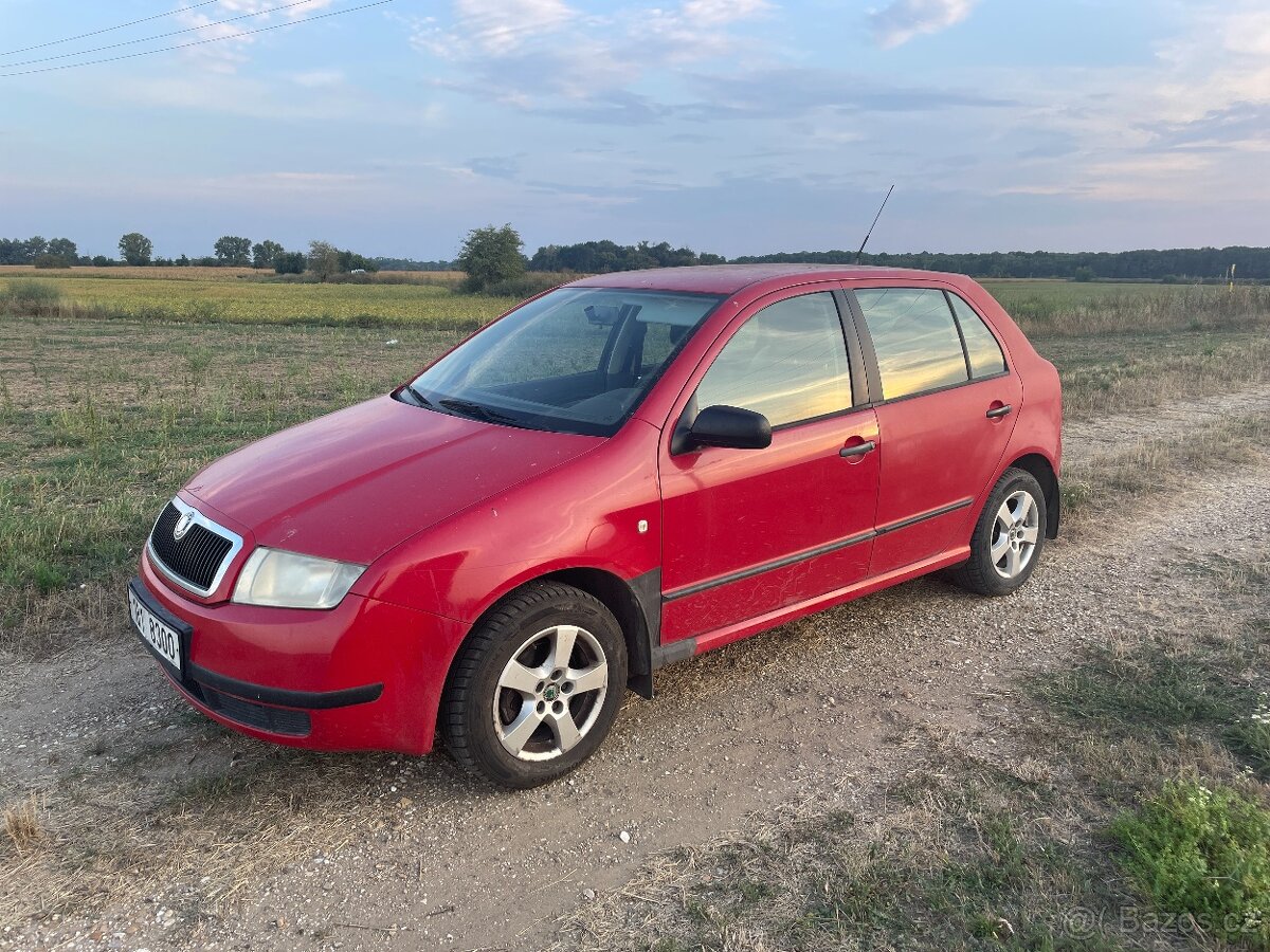 Škoda Fabia 1.4MPi 44 kW r.v. 2002 Euro3 STK do 9/2025