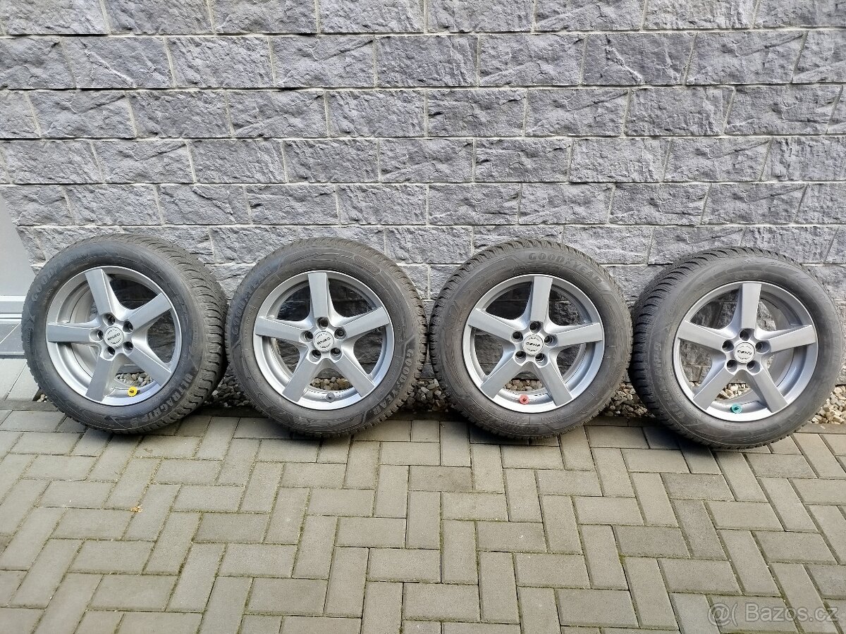 ALU kola 5x100 R16 205/60 zimní