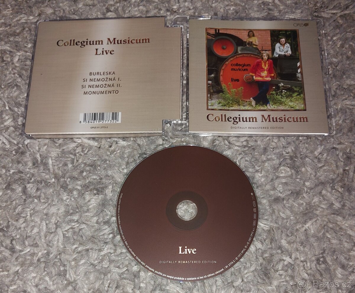 CD Collegium Musicum - Live