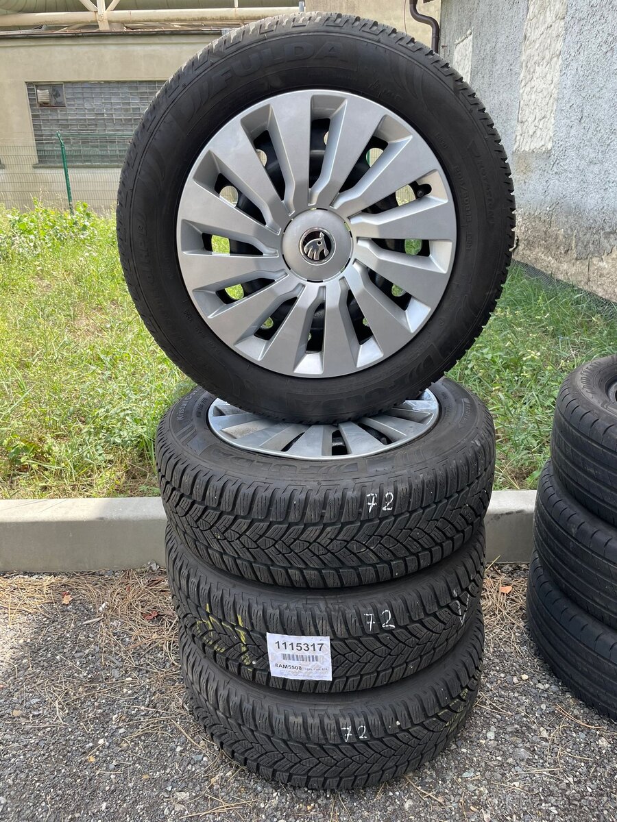 ❄️Zimní sada Škoda Octavia IV 16” 5x112 Fulda 205/60/16❄️