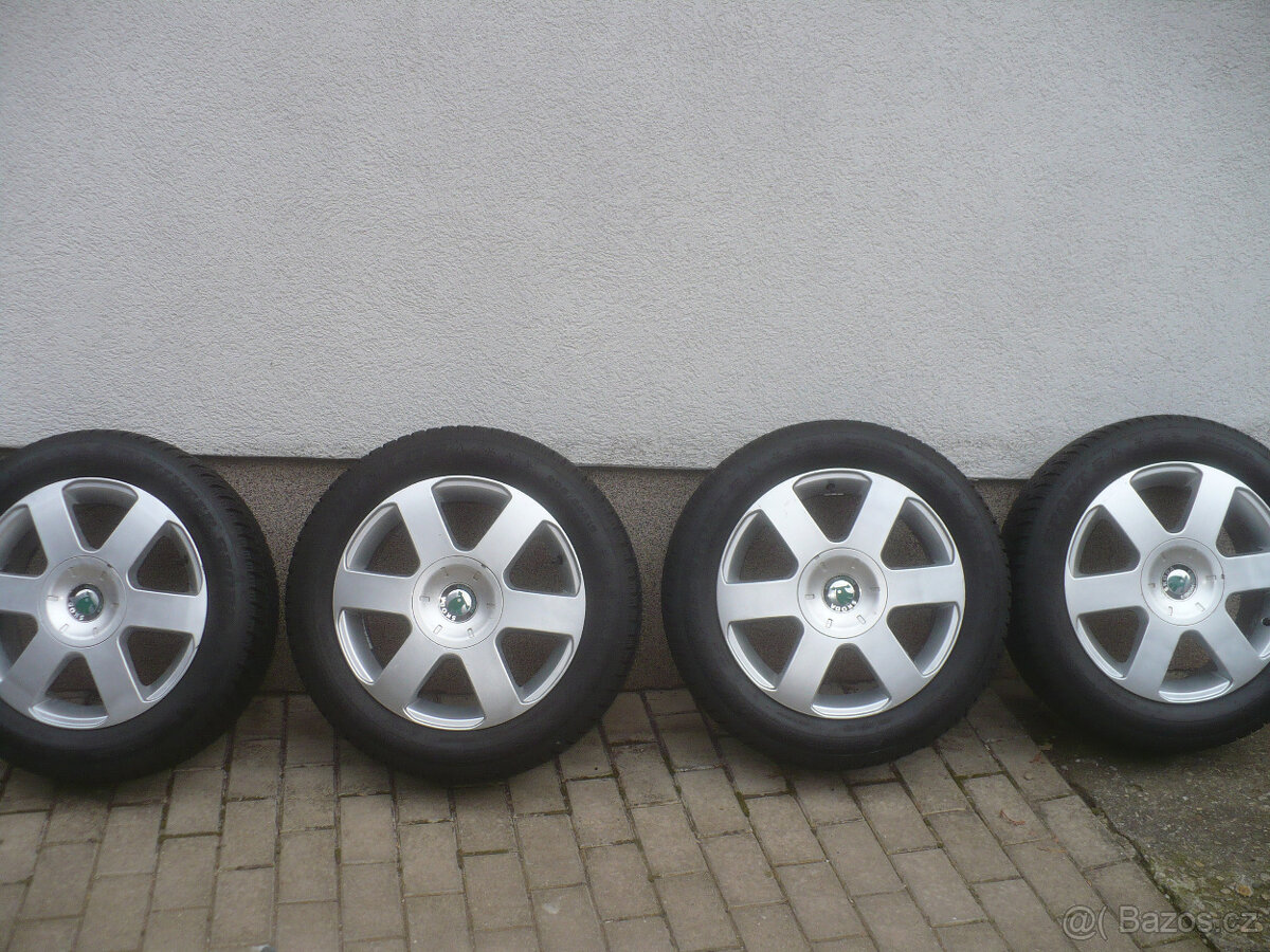 Alu kola Škoda Octavia II  205/55 R16