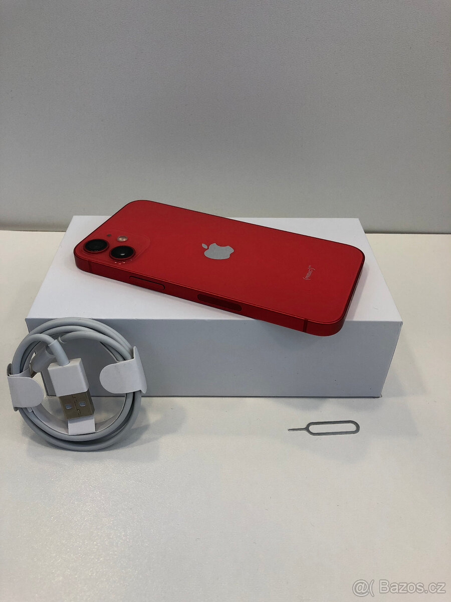 Apple iPhone 12 128GB Red záruka/100%