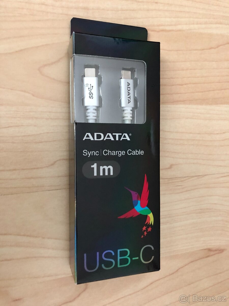 ADATA nabíjecí/datový kabel USB-C na USB-C 1m 100W