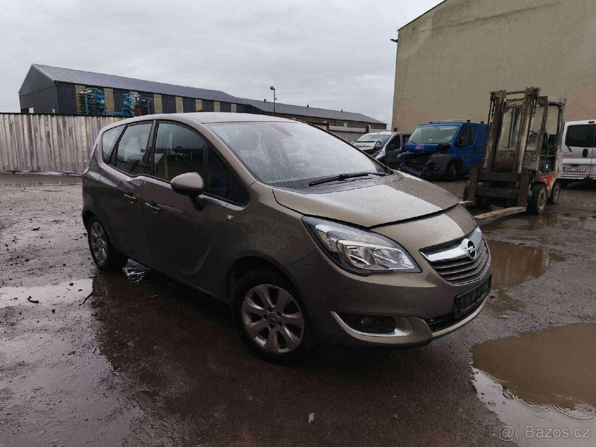 Prodám veškeré náhradní díly Opel Meriva B 1.4 88kw turbo