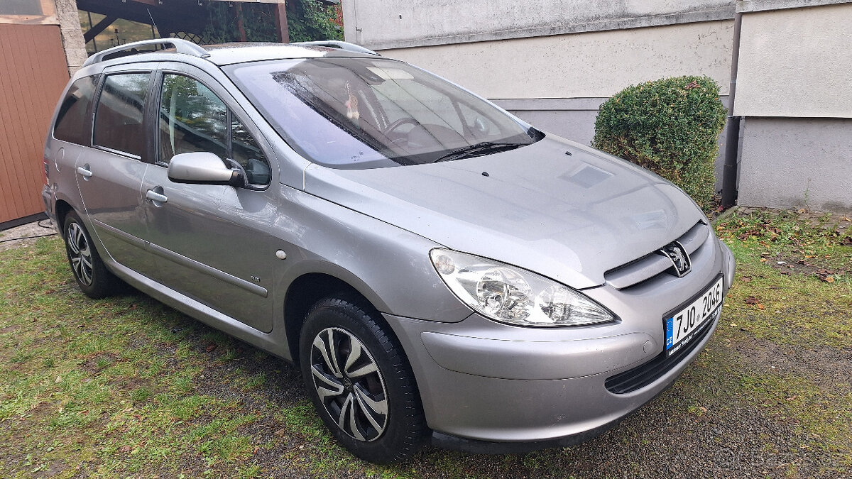 Peugeot 307 SW 1,6 HDI 80kW s nájezdem 137500km REZERVACE