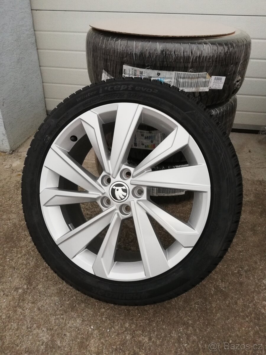 5x100 r17 Alu kola zimní pneumatiky 245/45 r17 nejeté