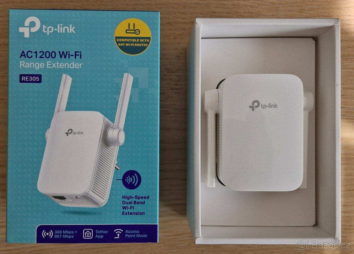 Wi-Fi extender TP-Link RE305 AC1200 Dual Band