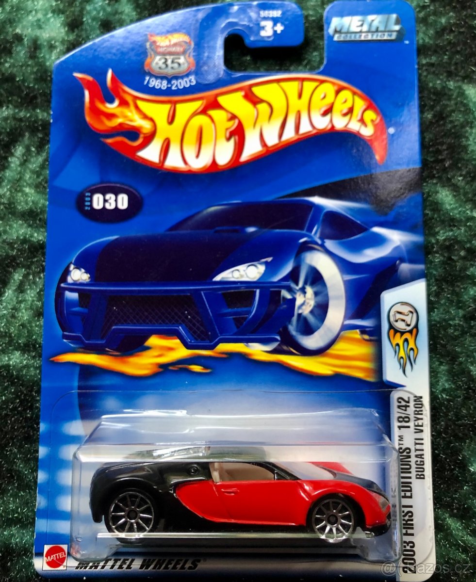 HotWheels Bugatti Veyron First Edition 2003