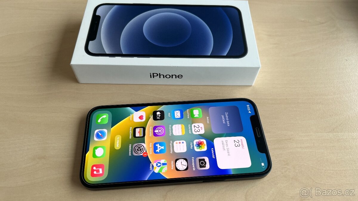 Apple iPhone 12 mini 128GB, příslušenství, 4990Kč