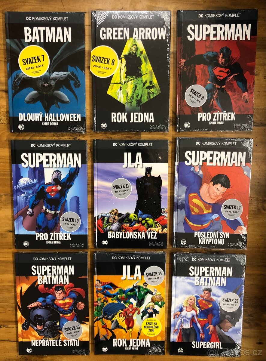 DC komiks 10 ks - Batman, Superman NOVÉ  Zabalené