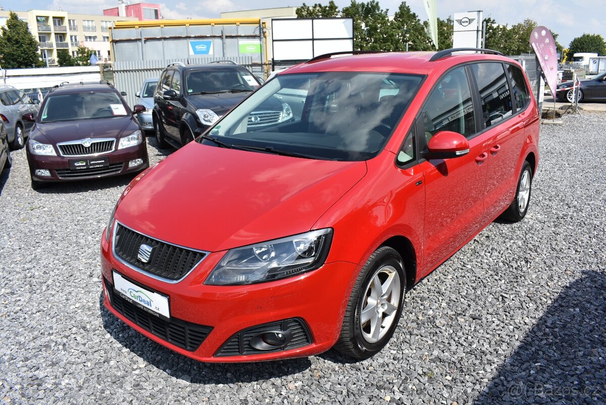 SEAT ALHAMBRA 2,0 TDI, STYLE, EL. TAŽNÉ, TEMPOMAT, TOP