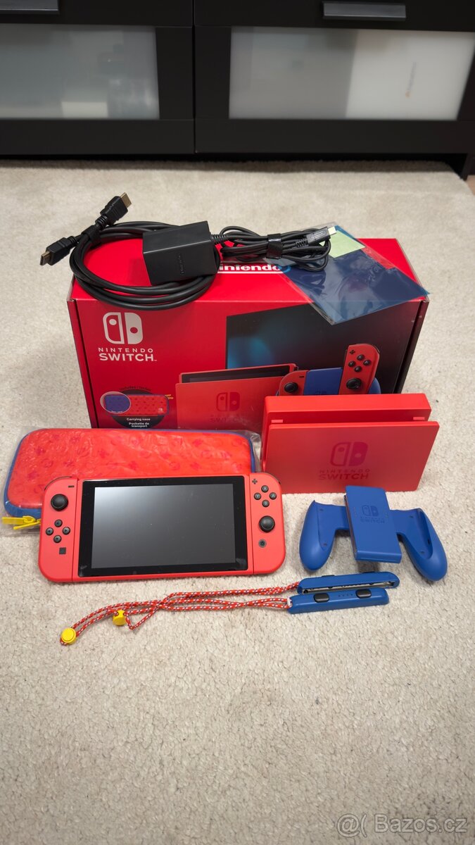 Nintendo switch mario red&blue edition