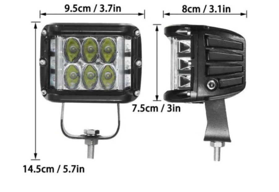 Led pracovní světlo 60w