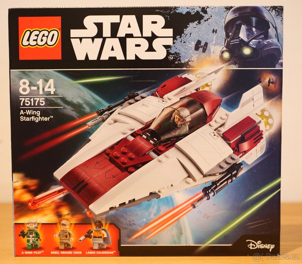 Lego Star Wars 75175 A-wing Starfighter top stav