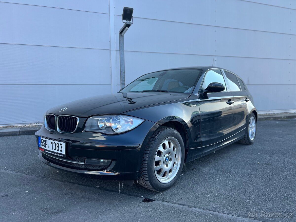 BMW 1 118d 100kw 2008 BOHATÁ VÝBAVA