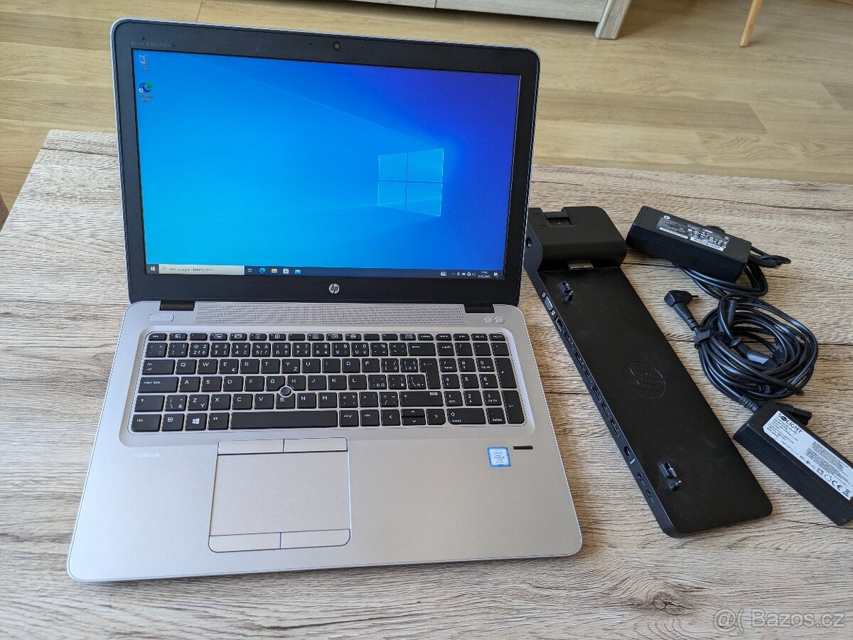 HP EliteBook 850 G4- 15,6"FHD/ Intel core i5/256GB SSD/8GB