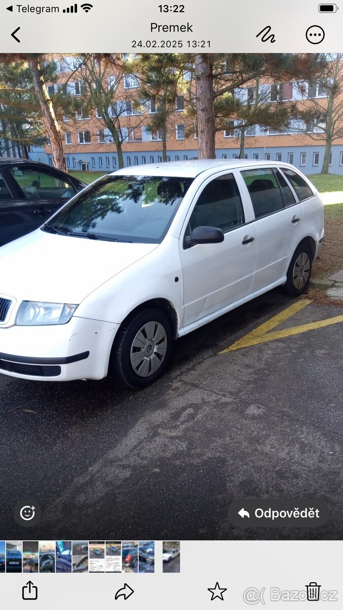 Škoda Fabia 1.9 SDI Rok 2004. STK do 2/2026., Tažné 