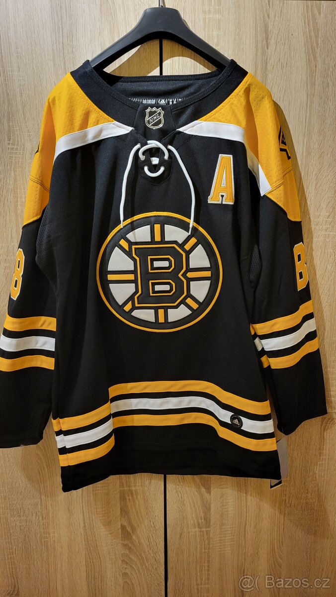 NHL dres Boston Bruins - David Pastrňák