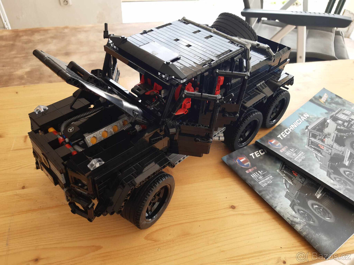 Stavebnice 6x6 Mercedes kompatibilní s LEGO