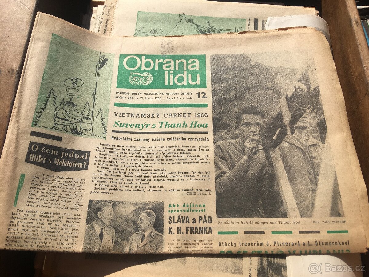 Noviny - Obrana lidu 1966