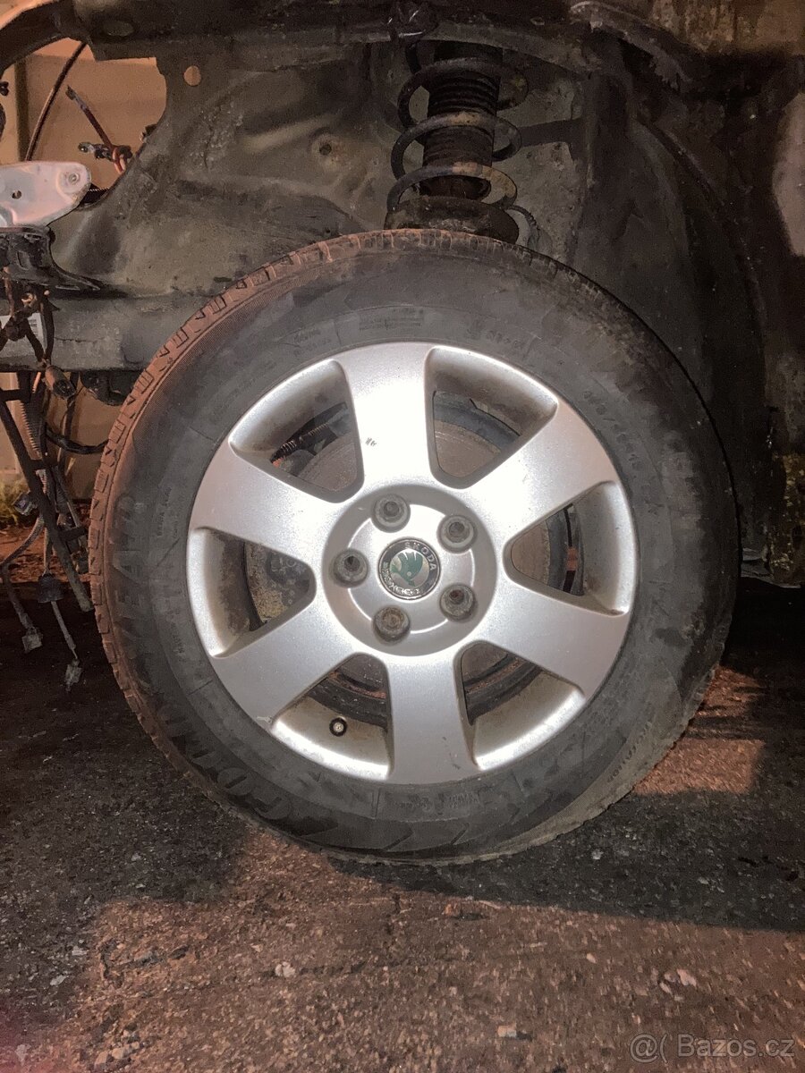 Alu kola Škoda 5x112 r15