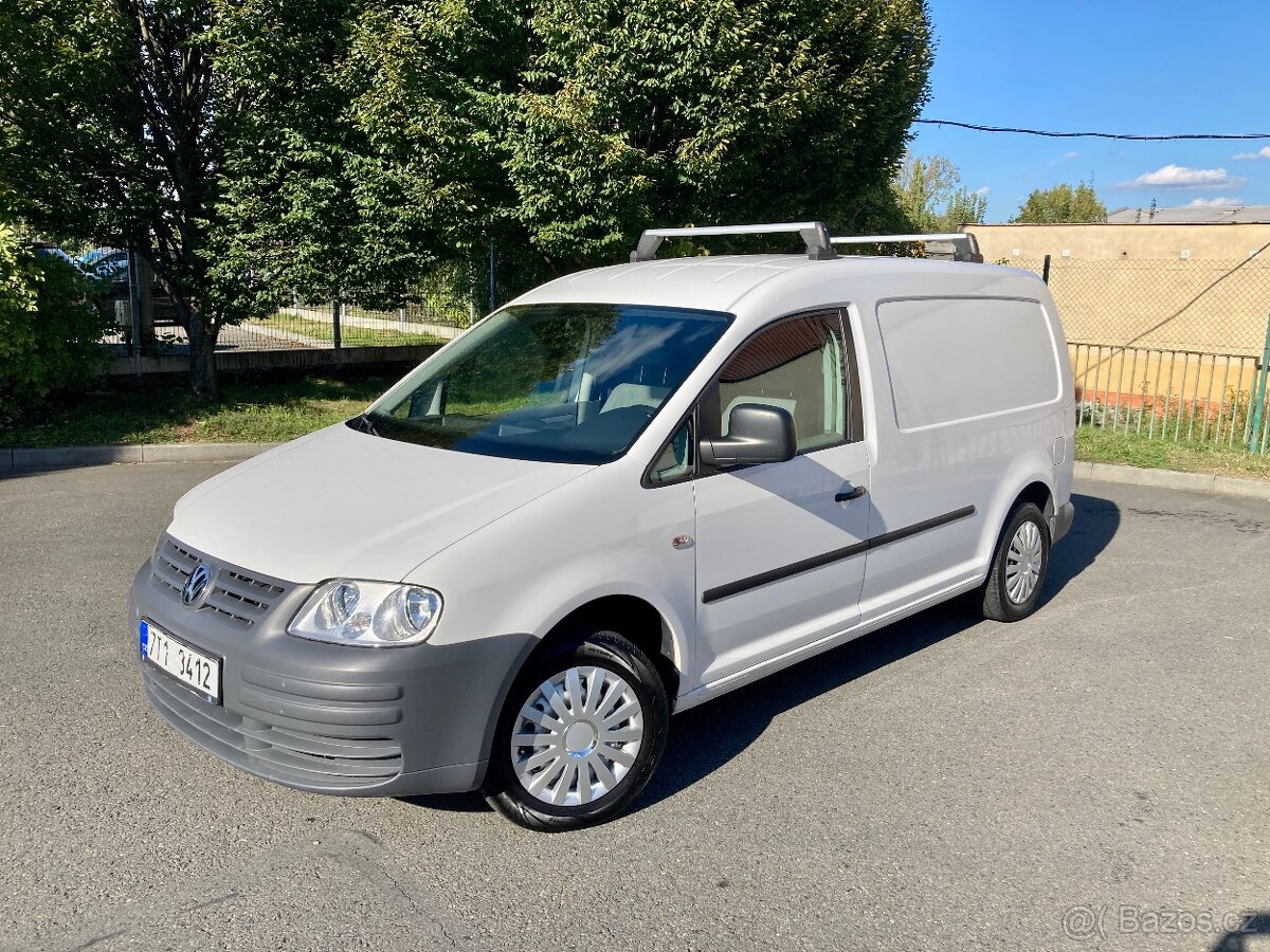 VW CADDY MAXI 1,9 TDi 77kW - Nové STK - DPH - 101000km