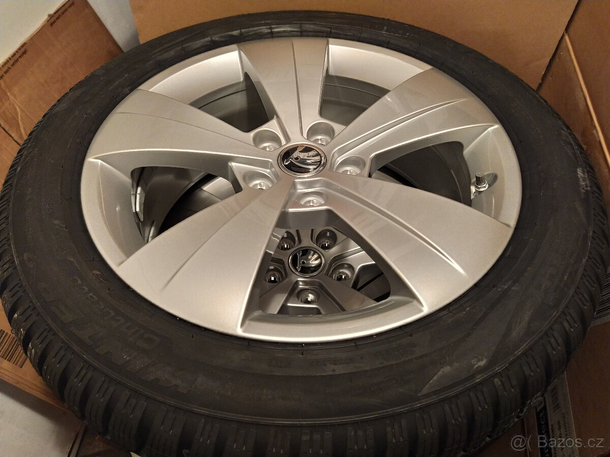 ZIMNÍ 17" ALU ŠKODA SUPERB 3 TRITON 215/55/17 98V R.V. 2023