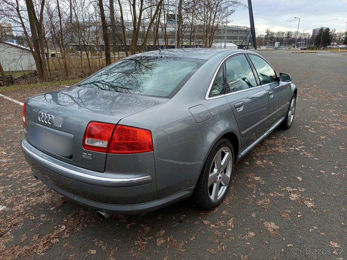 Audi A8 3.2 FSI 191 kW - 2007, TOP STAV ✓