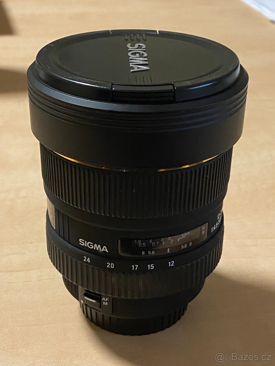 SIgma 12-24 mm širokouhlý objektiv Canon SLEVA 70%