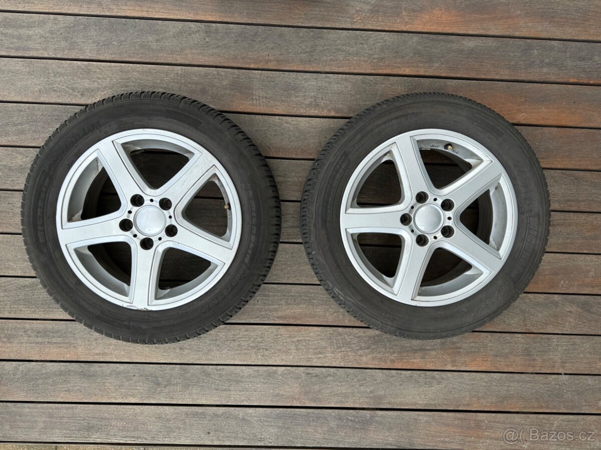 Alu kola Dezent 205/55 R16 91H na Mercedes B