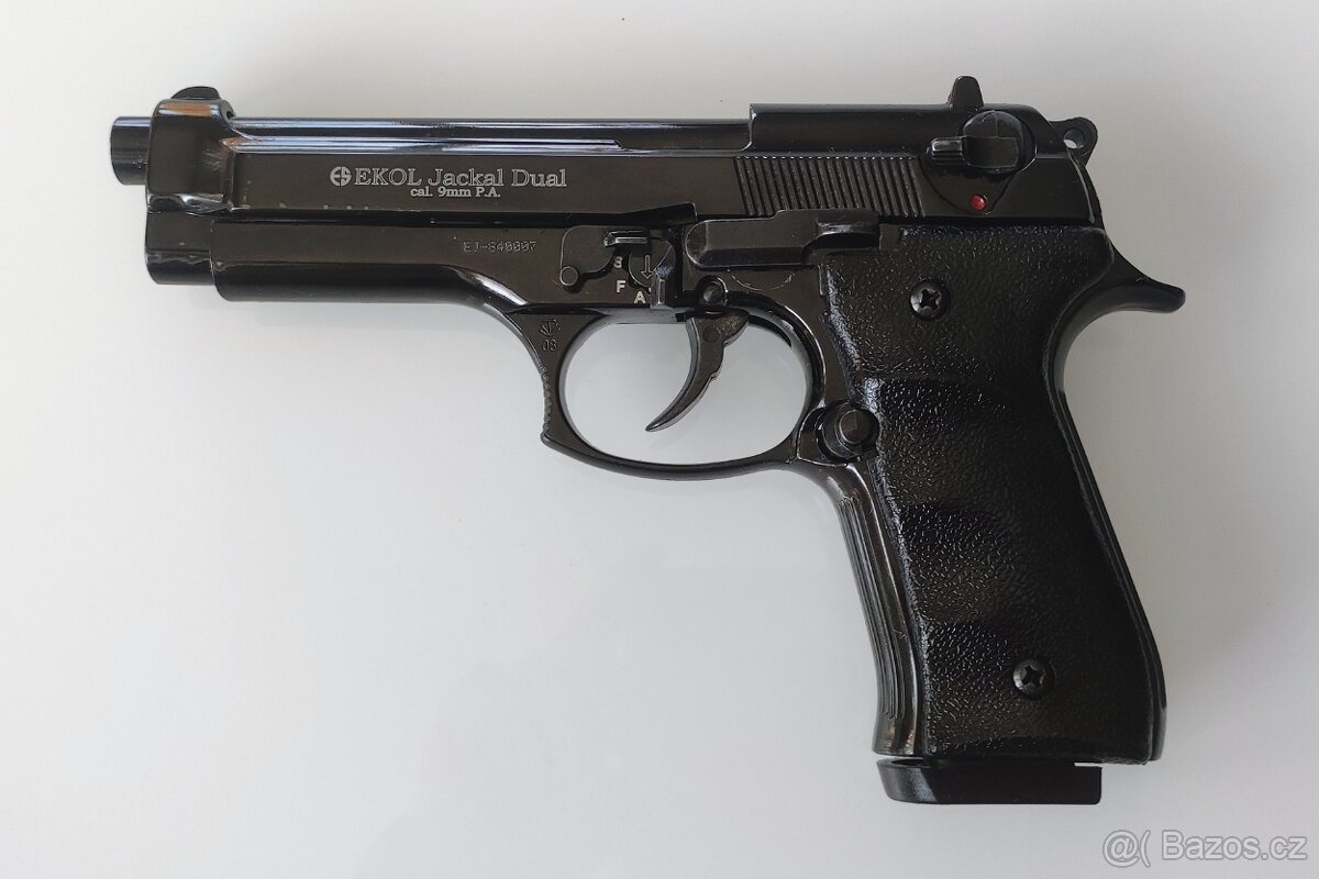 Plynovka EKOL Jackal Dual (AUTO) -replika legendy BERETTA 92