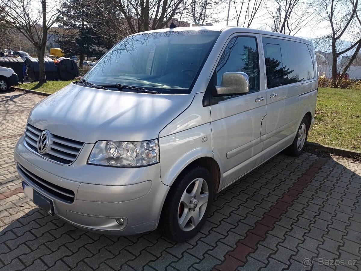 VW Multivan T5, 2.5 TDI 128kw, r.v.2004