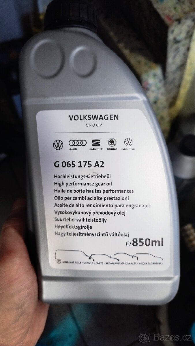 
Originál VW Haldex olej - G065175A2