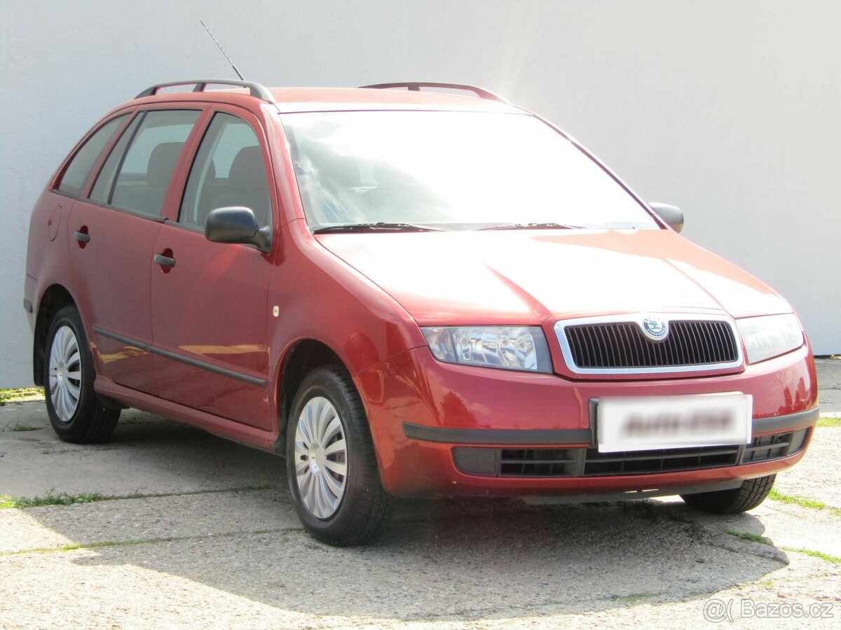 Škoda Fabia I 1.2 12V ,  47 kW benzín, 2004