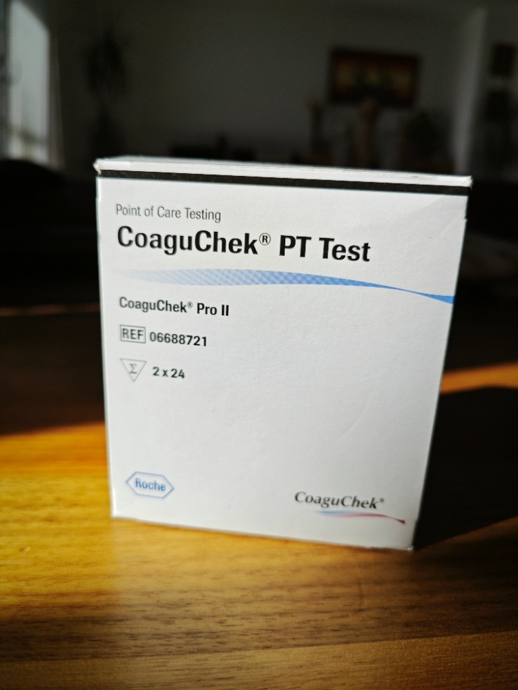 CoaguChek PT Testovací proužky, 2 x 24 ks