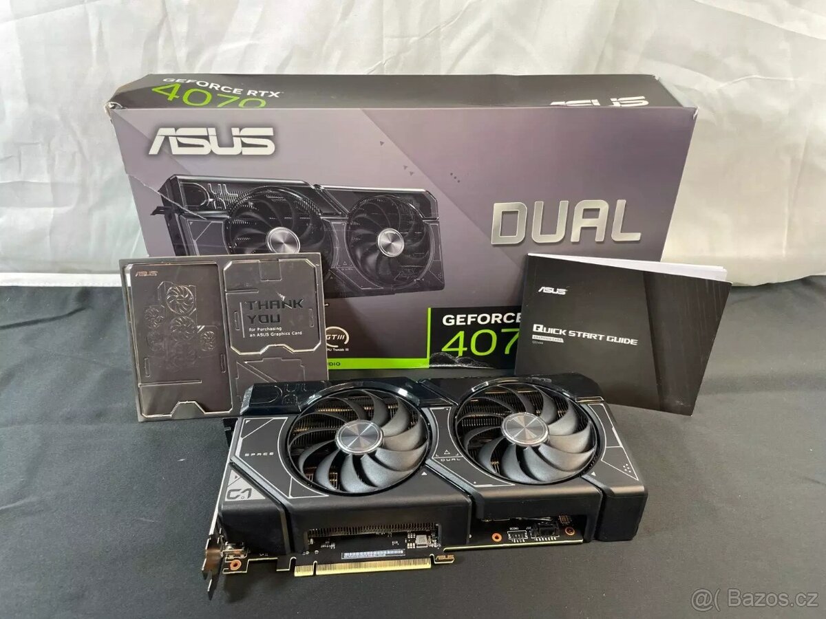 Nvidia RTX 4070 12GB Asus Dual