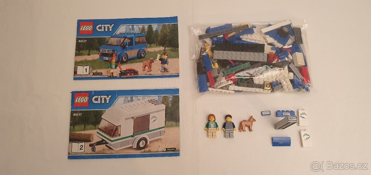 LEGO City 60117 Dodávka a karavan