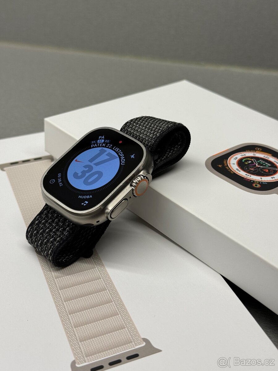 Apple Watch Ultra 49mm + řemínky