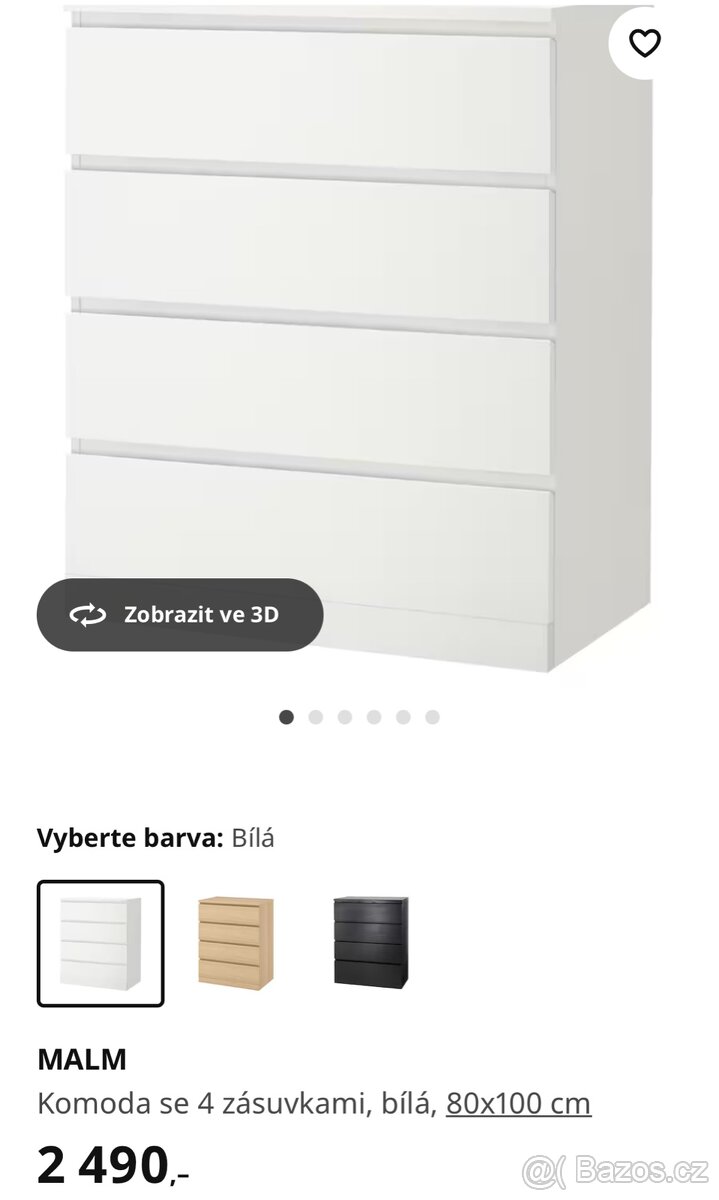 Komoda IKEA MALM