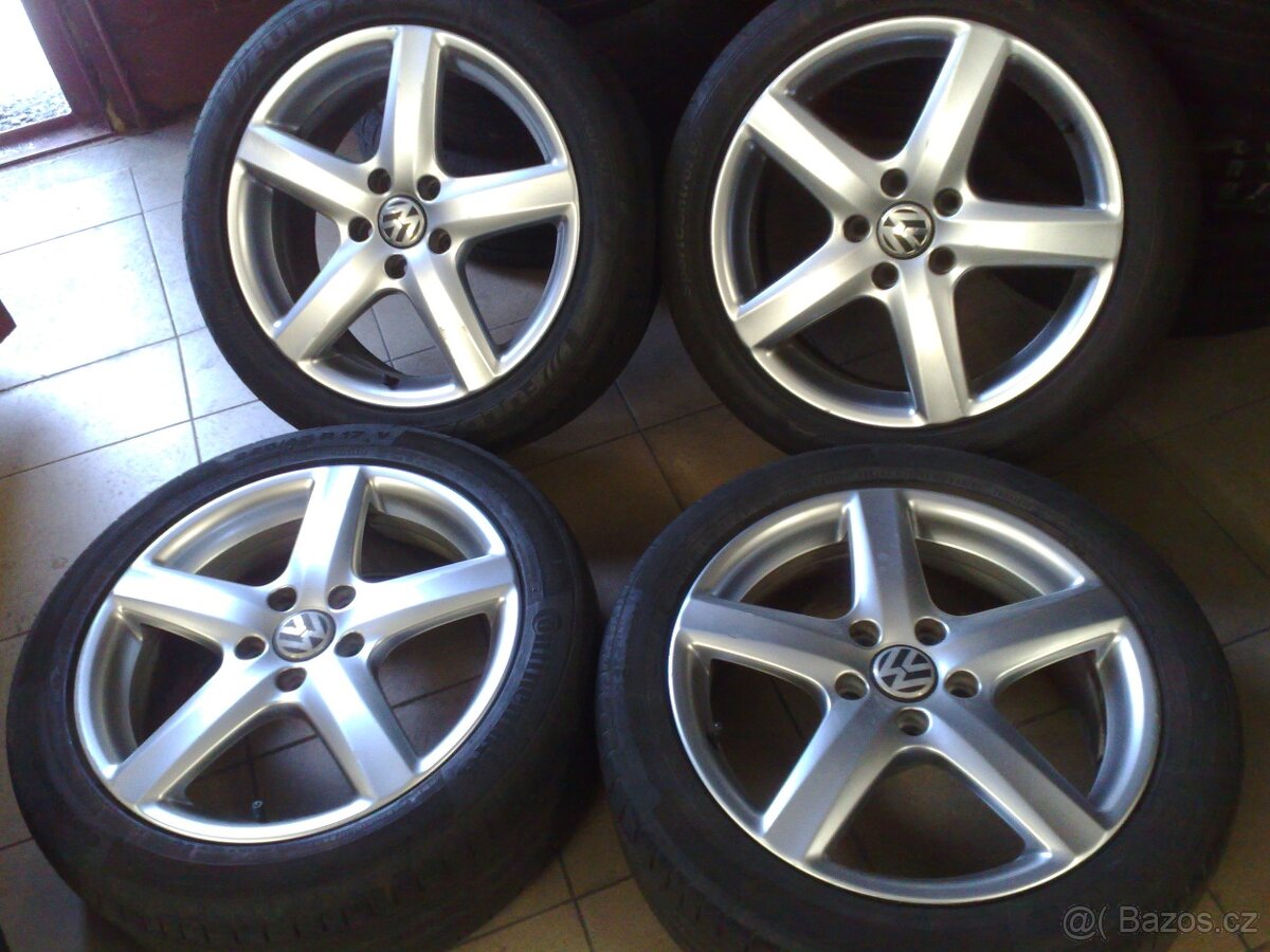 alu kola 5x112 r17 original vw 225/45/17