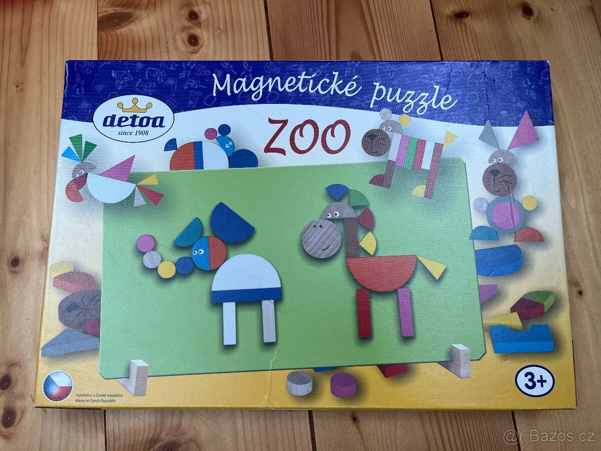 Magnetické puzzle ZOO