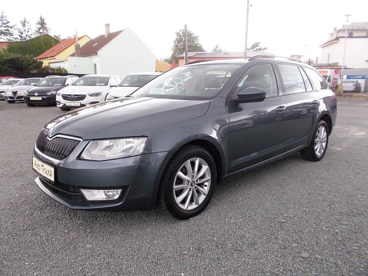 ŠKODA Octavia III combi 1.6 TDi 81kW AMBITION+ ČR - 1.majit.