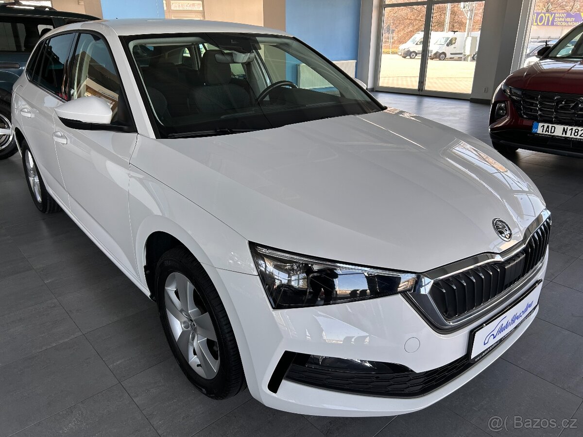 Škoda Scala 1.0 TSI 81kW,STYLE,1.MAJITEL,ČR,ODPOČET DPH