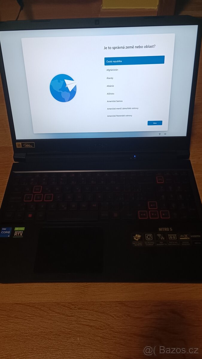 Herní notebook Acer Nitro 5