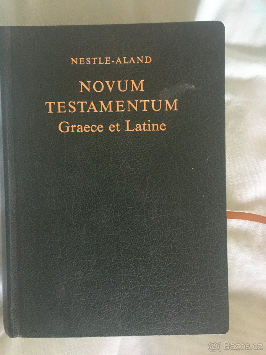 Novum Testamentum Graece et Latine (Nestle-Aland) Nový Zákon